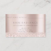 Rose zur Entfernung des Elektrolythafens Grau1 Terminkarte (Rückseite)