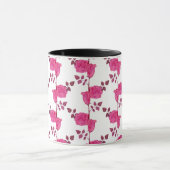 Rose zur klassischen Tasse des Weinbaus (Zentrum)