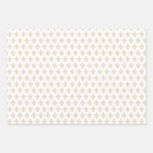 Rose zur Lilie von Französisch-Skripten: Rosa Geschenkpapier Set (Vorderseite 3)