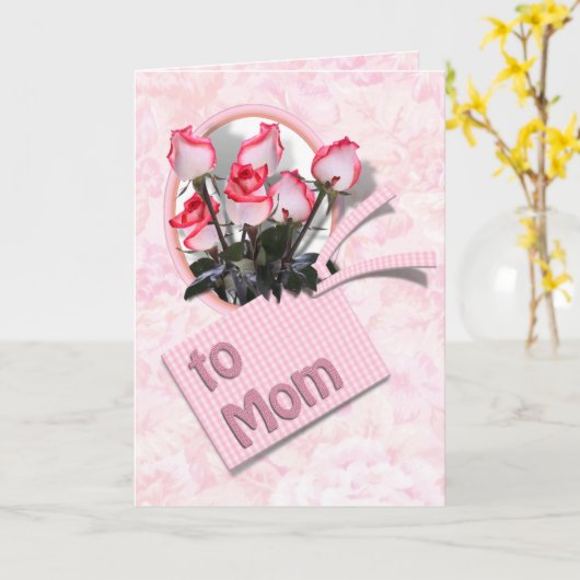 Rose zur Mama am Muttertag Karte (Gelbe Blume)