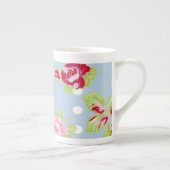 Rose zur Tasse der Blauen Knochen-China (Rechts)