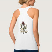 Rose zurück tank top (Rückseite)