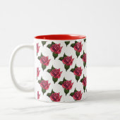 Rose Zweifarbige Tasse (Links)