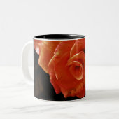 Rose Zweifarbige Tasse (Vorderseite Links)