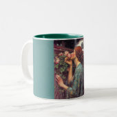 Rose Zweifarbige Tasse (Vorderseite Links)