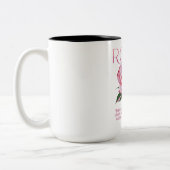 Rose Zweifarbige Tasse (Links)