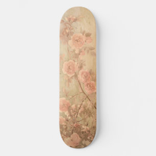Rose Zweigstelle Rosa Gold Vintag Skateboard
