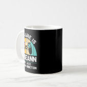 Roseann Gift Name Personalized Funny Gaming Geek B Kaffeetasse (Vorderseite Links)