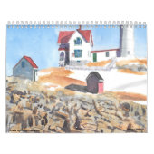 Roseann Meserve Maine Wasserfarbkalender Kalender (Titelbild)