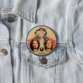 Roseanne Barr/Cindy Sheehan 2012 Button (Beispiel)