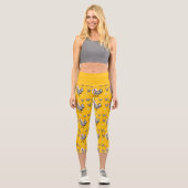 Roseanne Chicken - Funny Roseanne Rooster and Egg Capri Leggings (Vorderseite)
