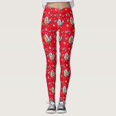 Roseanne Chicken - Funny Roseanne Rooster and Egg Leggings (Vorderseite)