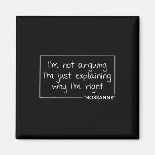 Roseanne Gift Zitat Personalisiert Name Funny Birt Magnet