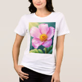 Roseate Blush Tri-Blend Shirt (Vorderseite)