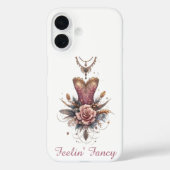 Roseate Elegance Case-Mate iPhone Hülle (Rückseite)