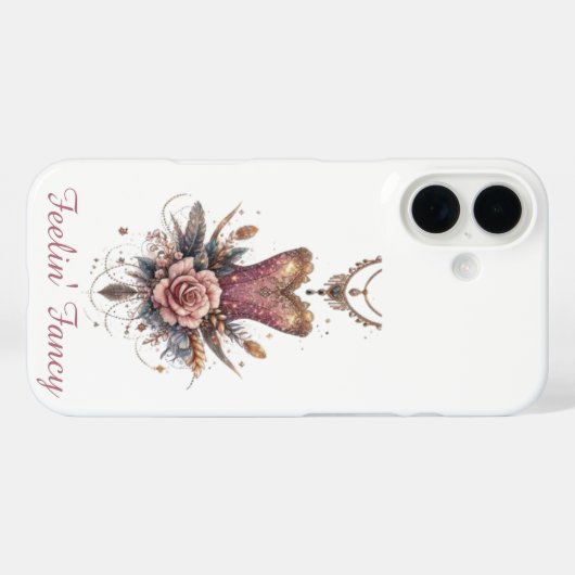 Roseate Elegance Case-Mate iPhone Hülle (Rückseite (Horizontal))