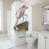 Roseate Löffelstiel Malerei Klein Duschvorhang (Beispiel)