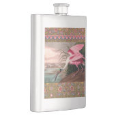 Roseate Spoonbill Audubon Bird Wildlife Flachmann (Rechts)