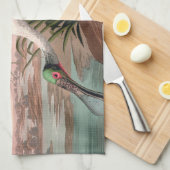 Roseate Spoonbill Audubon Bird Wildlife Küchentuch (Viertel Falte)