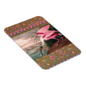 Roseate Spoonbill Audubon Bird Wildlife Magnet (Rechte Seite)