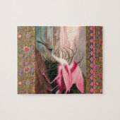 Roseate Spoonbill Audubon Bird Wildlife Puzzle (Horizontal)