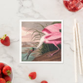 Roseate Spoonbill Audubon Bird Wildlife Serviette (Beispiel)