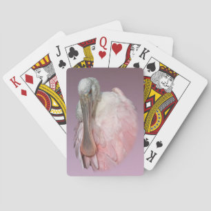 Roseate Spoonbill Bird Playing Cards Spielkarten