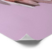 Roseate Spoonbill Bird Poster (Ecke)