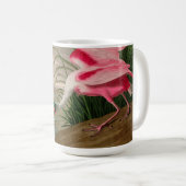 Roseate Spoonbill Birds of America Audubon Print Kaffeetasse (VorderseiteRechts)