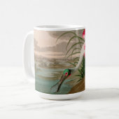 Roseate Spoonbill Birds of America Audubon Print Kaffeetasse (Vorderseite Links)