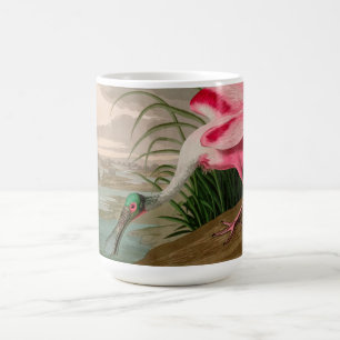 Roseate Spoonbill Birds of America Audubon Print Kaffeetasse