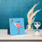 Roseate-Spoonbill-Cartoon Fotoplatte (InSitu)