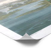 Roseate Spoonbill, John James Audubon Fine Art Poster (Ecke)