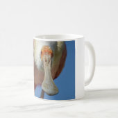 Roseate Spoonbill mit großem Schnabel Kaffeetasse (VorderseiteRechts)