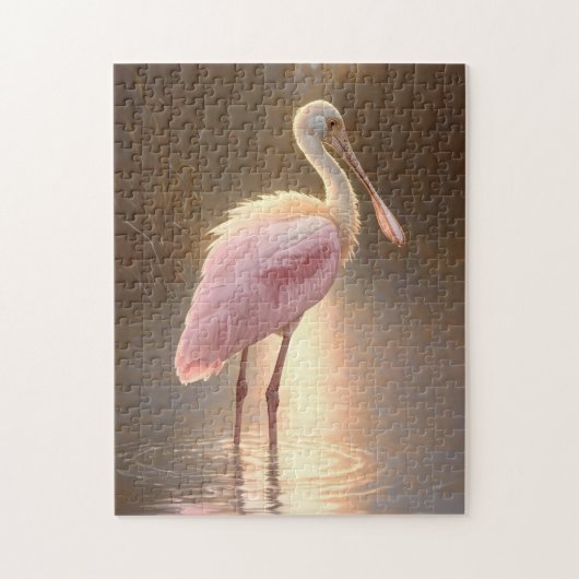 Roseate Spoonbill Puzzle (Vertikal)