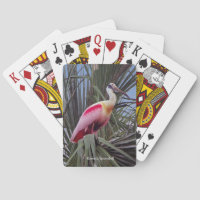 Roseate Spoonbill Spielkarten