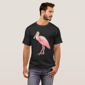 Roseate Spoonbill T-Shirt (Vorne ganz)