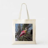 Roseate Spoonbill Totbeutel Tragetasche (Rückseite)
