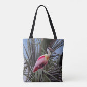 Roseate Spoonbill überall Tasche (Rückseite)