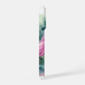 Roseate Spoonbill Watercolor REF97 - Watercolor iPhone Hülle (Rechte Seite)