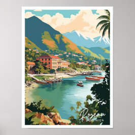 Roseau Dominica Kunst, Dichtung und Musik Poster