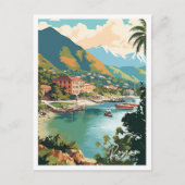 Roseau Dominica Kunst, Dichtung und Musik Postkarte (Vorderseite)