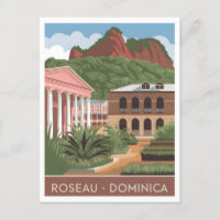 Roseau Dominica Vintag