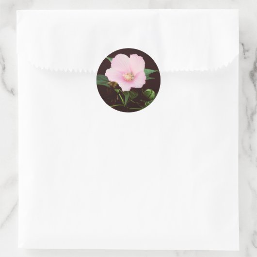 RoseAufkleber Runder Aufkleber (Tasche)