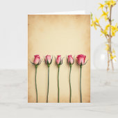 Rosebud Geburtstagskunstkarte Karte (Gelbe Blume)