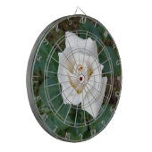 Rosebude Dartscheibe (Vorderseite Links)