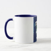 Roseburg-Region Retro-Karte Tasse (Links)