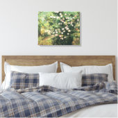 Rosebush in Blossom von Vincent van Gogh Leinwanddruck (Insitu (Schlafzimmer))