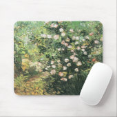 Rosebush in Blossom von Vincent van Gogh Mousepad (Mit Mouse)