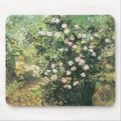 Rosebush in Blossom von Vincent van Gogh Mousepad (Vorne)